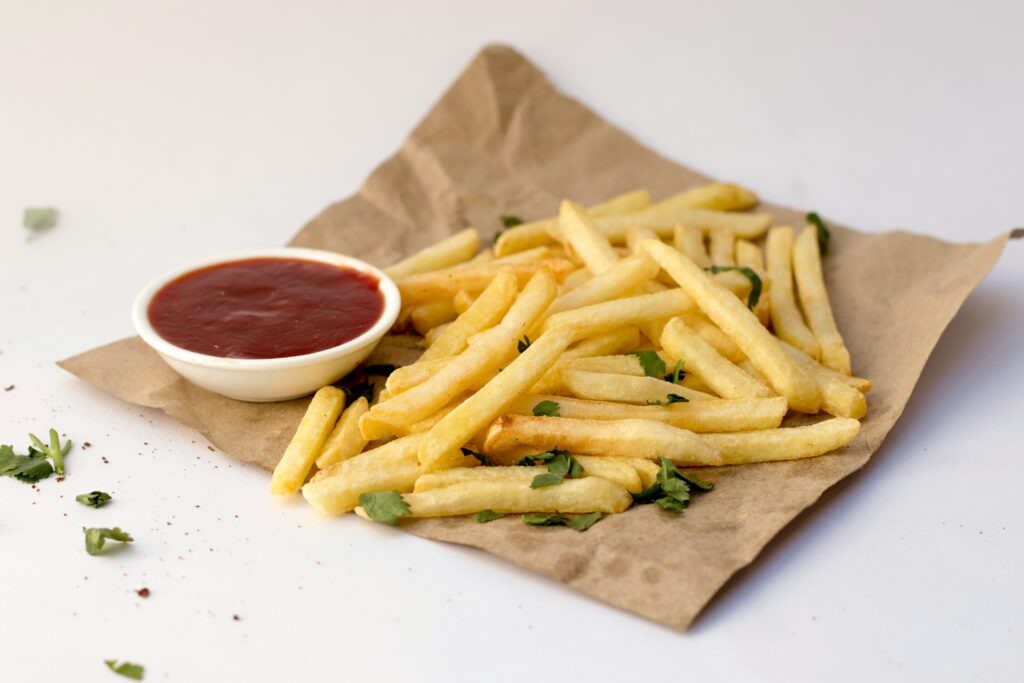 RESTAURANT FRIES ARE CRISPIER THEAN HOMEMADE ONES