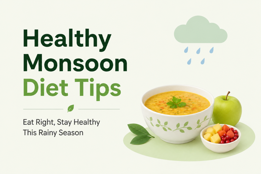 Healthy monsoon diet tips