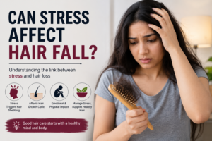 Can Stress Cause Hair Fall