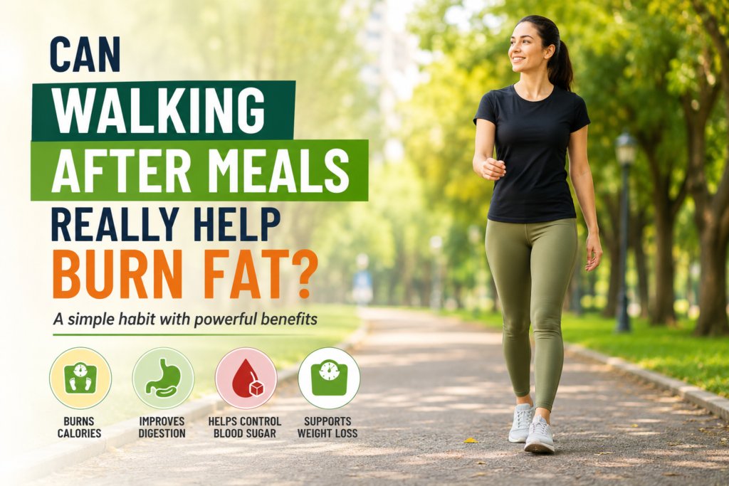 Can Walking After Meals Help Burn Fat