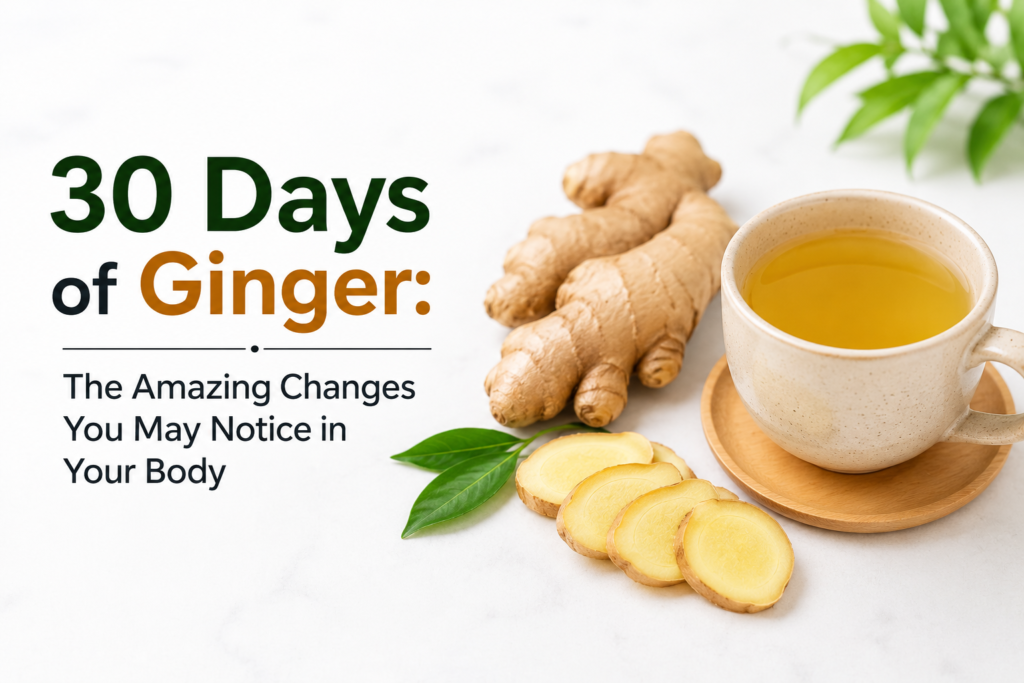 30 Days of Ginger